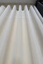 S Pi̇le Glitter Bamboo Tulle Curtain, Off-White Ecru Color Wrinkle-Free Tulle Curtain - 2