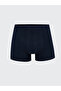 Navy Blue Standard Fit Cotton Flexible Men's Boxers Pack of 7 - 3