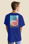 Unisex Women's and Men's Mndschesm World Printed Special Design Oversize T-Shirt - 2