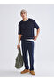 Mg Trend.En Navy Blue Standard Fit Men's Sweatpants