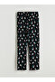 Black Standard Fit Men's Pajama Bottom - 6