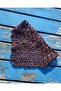 Knitted Bandana - Sailing Motif - Bitter Brown - Comfortable Bohemian Handmade Accessory - 5