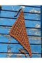 Knitted Bandana - Sailing Motif - Cream - Comfortable Bohemian Handmade Accessory - 5