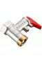 G1/2" Inline Hot Water Safety Valve 0.8MPa Brass Pressure Relief Valve for Heaters 5PCS - 3