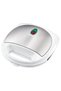 Sandwich Maker 700W white, with indicator light, temperature control - 2