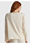 Women's cream cotton blend gorjuss Printed pajama top - 3