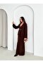 Soft Textured Double-Breasted Cardigan and Skirt Knitwear Set - 5