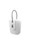 Portable Safe Box - Combination Security Case Lock Box with Code (White)
