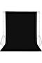 2 x 3 m Non-woven fabric Photo Photography Backdrop Background Cloth (black)