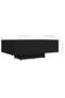Coffee Table Black 85x55x31 cm Engineered Wood - 3