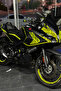 Neon Yellow Illusion Complete Detail Sticker Set for Bajaj Pulsar Rs200 - 7