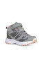 Zyon High Girl's Gray Pink Waterproof Boots (Size 31-35) - 3