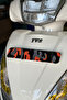 ملصق نمط برتقالي مموه للوحة الأمامية لـ TVS Jupiter 125