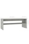 Coffee Table Concrete Grey 100x40x40 cm Engineered Wood - 3