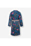 Nisha Blue Viscose Kimono - 6