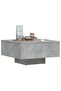 Coffee Table Concrete Grey 60x60x31.5 cm Engineered Wood - 2