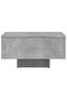 Coffee Table Concrete Grey 60x60x31.5 cm Engineered Wood - 4