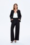 Women's Canvas Pants Pnt00914 Black