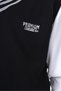 Black Boy's V-Neck Knitwear School Sweater - Striped Detail - 3