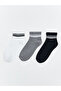 Vizyon New Season Striped Boys' Socks 3-Piece Set