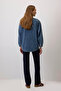 Embroidered Judges Collar Denim Jacket - 4