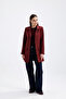 Kadın Kemerli Classy Blazer Ceket - 6