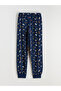 Vizyon New Season Crew Neck Printed Boys' Pajama Set - 7