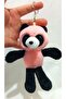 Cute Panda Plush Toy Keychain and Bag Ornament (250 cm) - 3