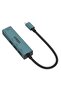 95226 محول إيثرنت من النوع C إلى RJ45 + 3 منافذ USB2.0 موزع USB 4 في 1 - 2