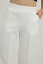 Pants with Scuba Pockets and Waist Fastening - 6