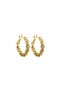 Gold Geometric Hoop Earrings