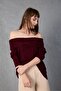 Women's Mercerized Madonna Collar Knitwear Sweater