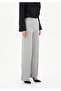 Wide Leg Maxi Length Fabric Pants - 2