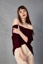 Women's Mercerized Madonna Collar Knitwear Sweater - 2