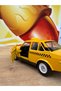 Murat 131 Taxi 1/36 Scale Pull Back Diecast Metal Model Toy Car Tofaş Taxi Murat 131 - 5