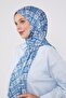 Beige Drop Pattern Brand Shawl - 2