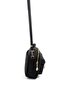 Black - Black Monogram Women's Crossbody Bag Sp1186 - 3