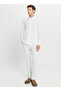 Tied Waist Double Leg Slim Fit Gray Men's Trousers Ace001261335_Gri - 2