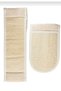 100% Natural 2-Piece Bathroom Loofah Set (with Pumpkin Loofah)