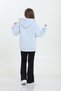 100% Organic Cotton Girls' Sweatshirt Cardigan with 3-Layer Fleece, Hood, Zipper, and Kangaroo Pocket - 8