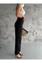 High Waist Black Fabric Pants |   2026 Collection High Waist Black Pants - 3
