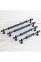 Furniture Drawer Kitchen Cabinet Cupboard Door Handles Knob Black Metal Handle 160 mm (16 cm) - 2