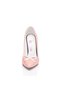 Printed Classic Heeled Women's Shoes - 5