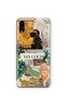 Samsung Galaxy A10S Compatible Van Gogh Collage Patterned Transparent Phone Case
