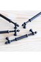 Furniture Drawer Kitchen Cabinet Cupboard Door Handles Knob Black Metal Handle 160 mm (16 cm) - 4