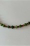 Zümra Green Agate & Copper Bead Minimal Unisex Necklace - 6