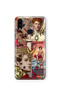 Himeros Patterned Transparent Phone Case Compatible with Samsung Galaxy A20 / A30