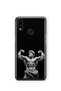 Samsung Galaxy A10S Compatible Ancient Statue Muscular God Pattern Transparent Phone Case
