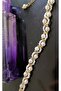 White & Gold Spiral Technical Handmade Design Bracelet - Stylish & Elegant Women's Accessory