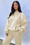Women's New Season Basic Model Hooded Tracksuit Set - 4
